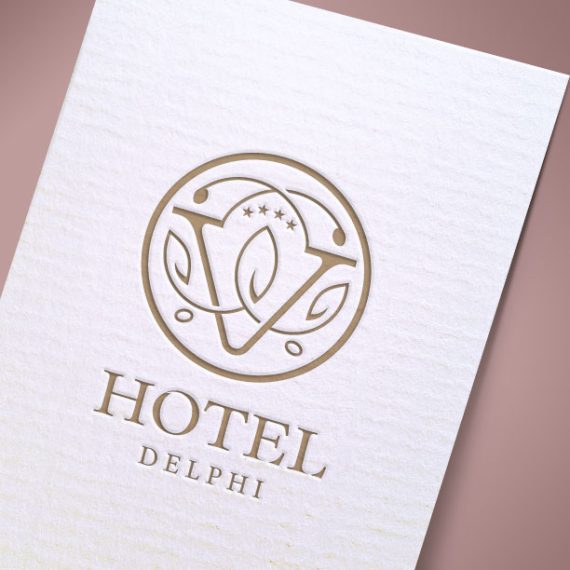 Λογότυπα ξενοδοχείων: V Hotel Delphi