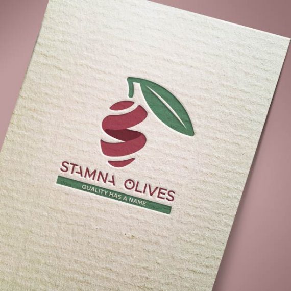 Λογότυπο για Ελαιόλαδο και Ελιές: Stamna Olives