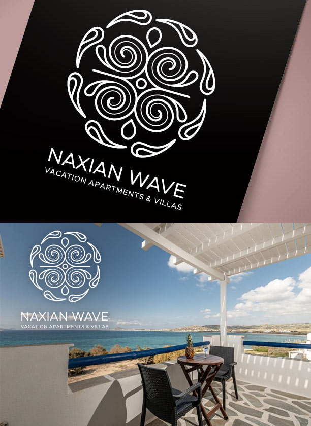Naxian Wave Vacation Apartments and Villas Λογότυπα Ξενοδοχείων