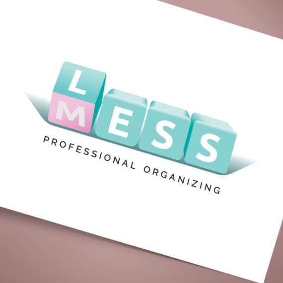 Λογότυπο Οργάνωσης Χώρων: Less Mess