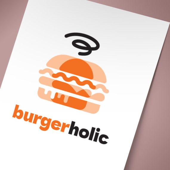 Λογότυπο Burger - BurgerHolic