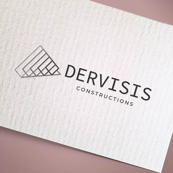 Λογότυπο για κατασκευαστική εταιρεία Dervisis